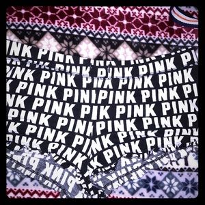 Women's size LARGE GUC PINK VS pj shorts.